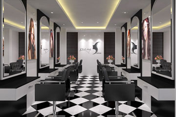 NỘI THÂT SALON TÓC